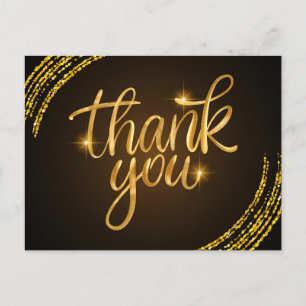 Cartão Postal Obrigado