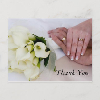 Cartão Postal Obrigado