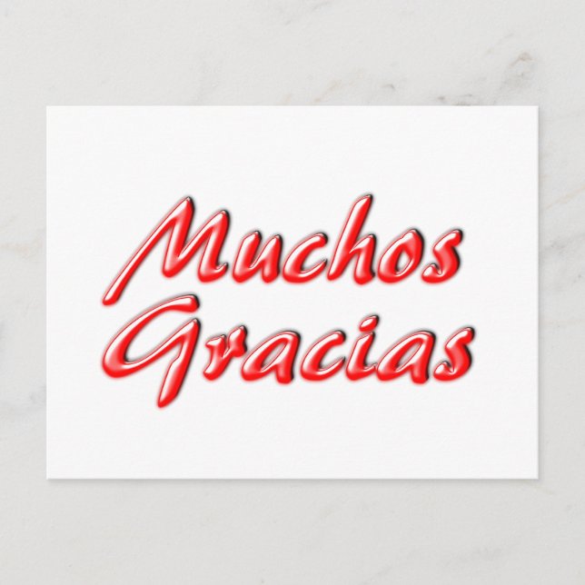 Cartão Postal Obrigado (Frente)