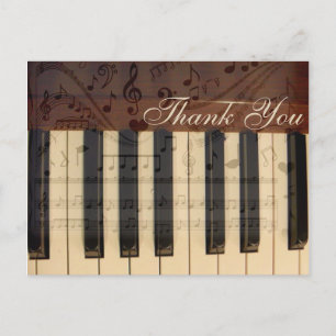 Cartão Postal Obrigado.