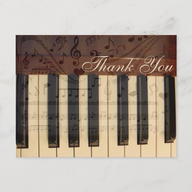 Cartão Postal Obrigado. (Frente)