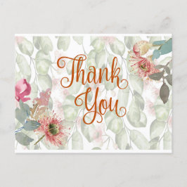 Cartão Postal Obrigado