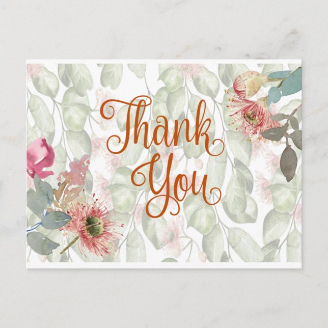 Cartão Postal Obrigado (Frente)