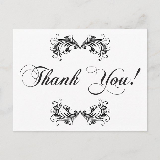 Cartão Postal Obrigado! (Frente)