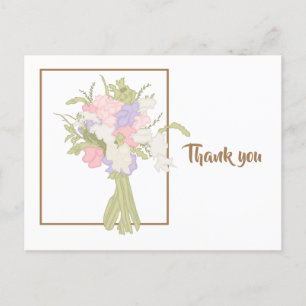 Cartão Postal Obrigado