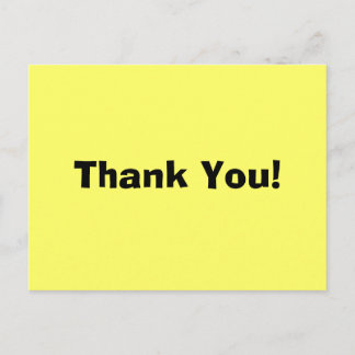 Cartão Postal Obrigado!