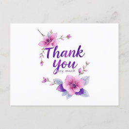 Cartão Postal obrigado