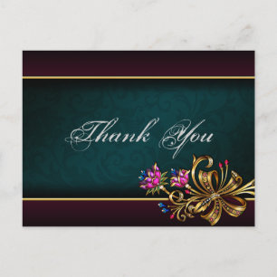 Cartão Postal Obrigado Cartão-Postal