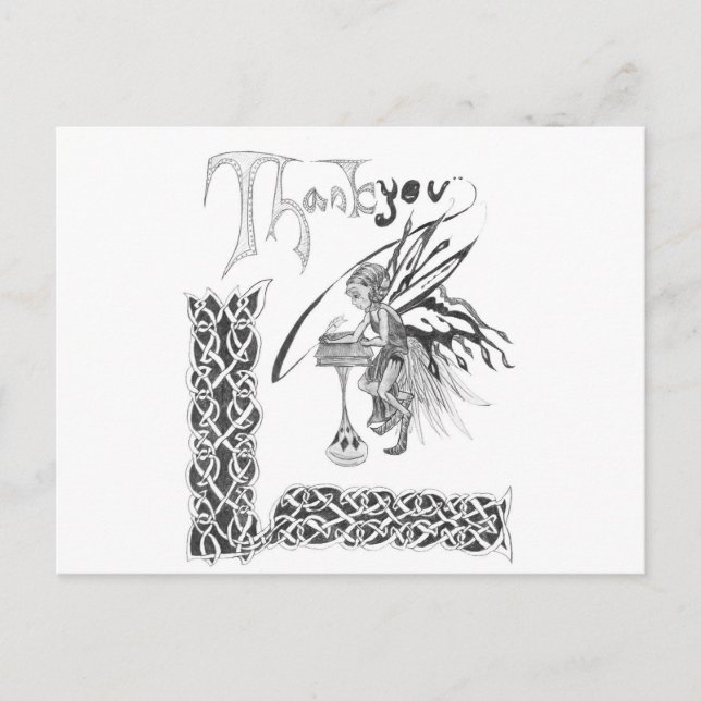 Cartão Postal Obrigado Cartão-Postal (Frente)