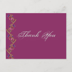 Cartão Postal Obrigado Cartão-Postal