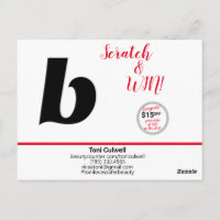 Obrigado Cartão-postal com Giveaway