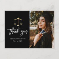 Obrigado de graduação em Direito de Escova