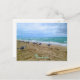Cartão Postal Obrigado de praia de Seagull (Frente/Verso In Situ)