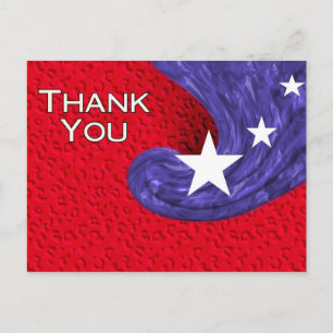 Cartão Postal Obrigado EUA