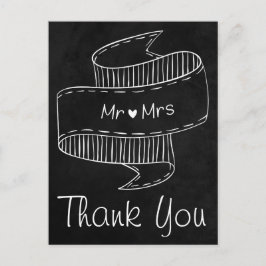 Cartão Postal Obrigado Noiva De Cartoon E O Grupo Personalizado