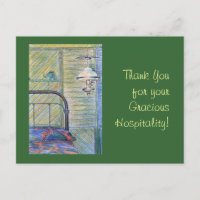 Obrigado pela sua hospitalidade graciosa!