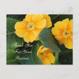 Cartão Postal Obrigado Pelo Cartão-Postal Da Sua Empresa