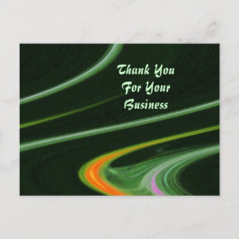 Cartão Postal Obrigado Pelo Cartão-Postal Da Sua Empresa