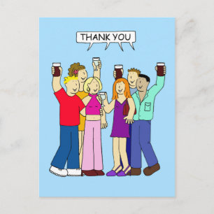 Cartão Postal Obrigado pelo Excelente