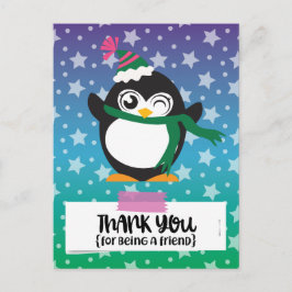 Cartão Postal Obrigado por ser um amigo