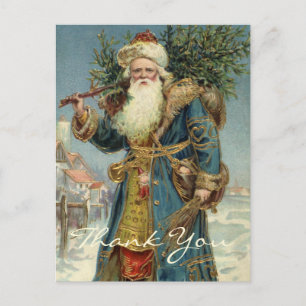Cartão Postal Obrigado por um Natal Antigo
