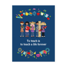 Obrigado, Professor. Crianças e cotações escolares