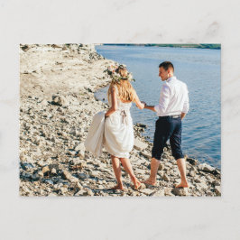 Cartão Postal Obrigado Russo Turquesa Feenas Boho Seta