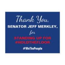 Obrigado Senador Merkley #HoldTheFloor Resist