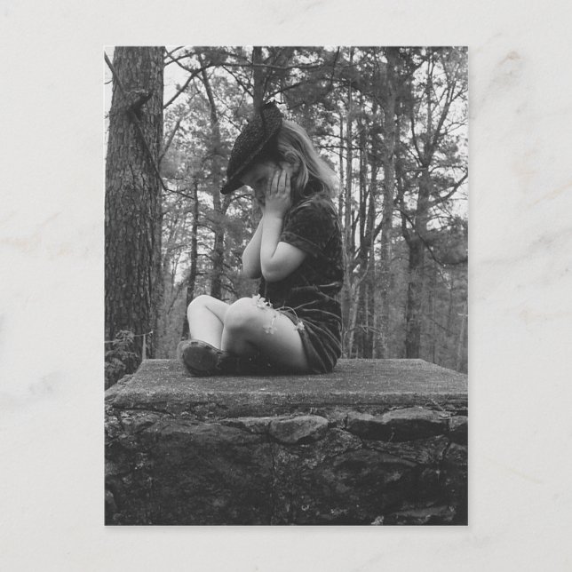 Cartão Postal Obrigado, Senhor, pelas Vossas Bênçãos (Frente)