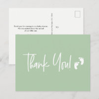 Obrigado simples minimalista verde