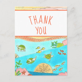 Cartão Postal Obrigado, Tartarugas do Mar