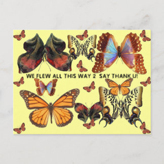 Cartão Postal Obrigado U!