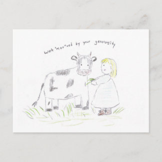 Cartão Postal Obrigado_você_vaca