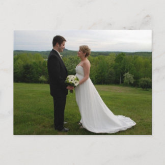Cartão Postal Obrigado Wedding você