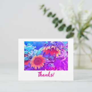 Cartão Postal Obrigados