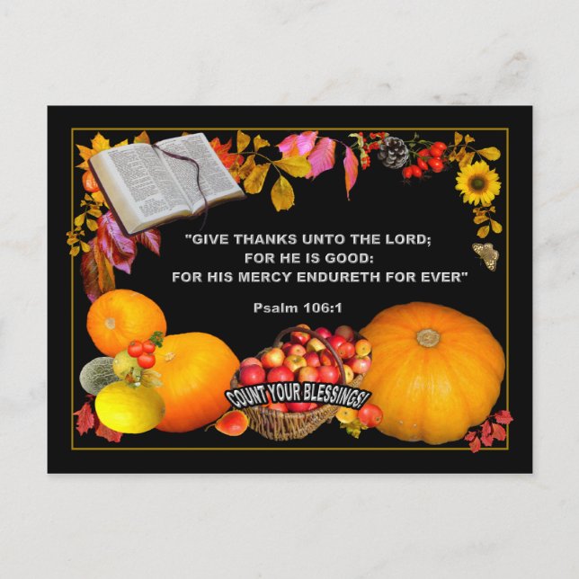 CARTÃO POSTAL obrigados de Script (Frente)