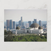 Observatório Griffith e centro de Los Angeles