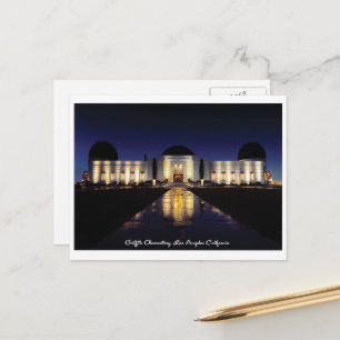 Cartão Postal Observatório Griffith, Los Angeles California