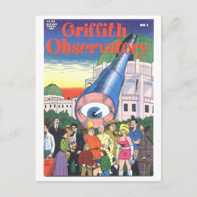 Cartão Postal "Observatório Griffith" nº 1, 1979 (Frente)