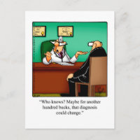 Obtenha um Cartão-Postal Bem Humor "Espectickles"