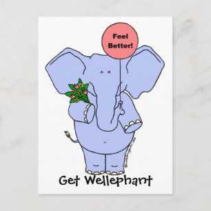 Cartão Postal Obter Wellephant