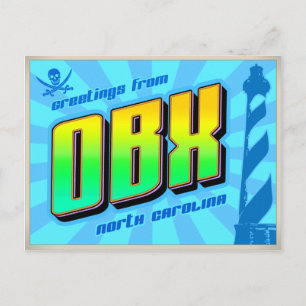 CARTÃO POSTAL OBX