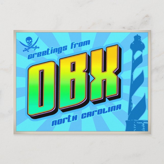 CARTÃO POSTAL OBX (Frente)