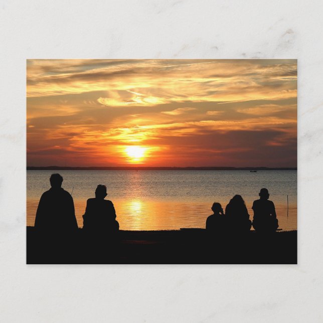 Cartão Postal OBX Sunset Watch (Frente)
