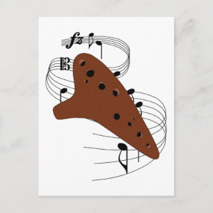 Cartão Postal Ocarina