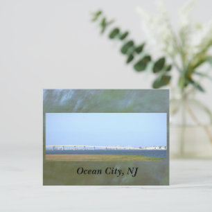Cartão Postal Ocean City, Ponte NJ