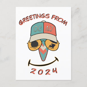 Cartão Postal Ocean City Sorri