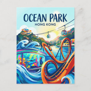 Cartão Postal Ocean Park Hong Kong Hong Kong