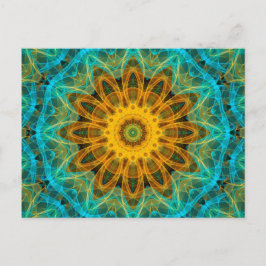 Cartão Postal Ocean Star Mandala