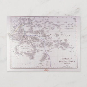 Cartão Postal Oceânia (Austrália, Polinésia e Malásia)